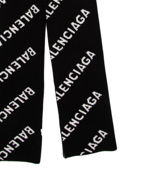 Balenciaga Wool Printed Scarf