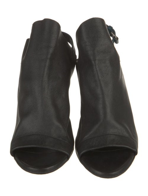 Balenciaga Leather Slingback Sandals