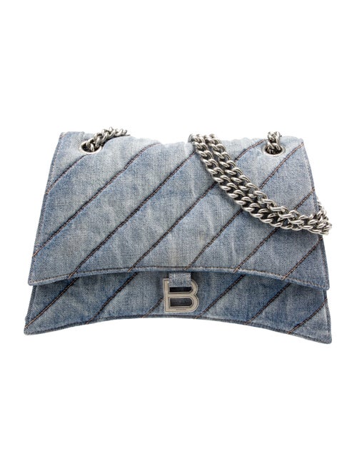 Balenciaga Denim Shoulder Bag