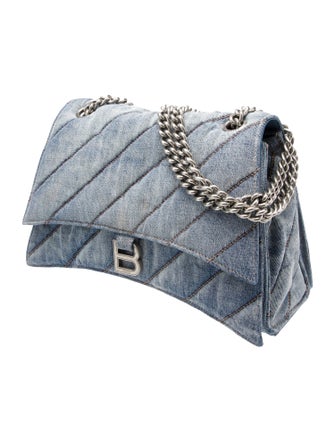 Balenciaga Denim Shoulder Bag