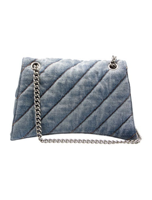 Balenciaga Denim Shoulder Bag