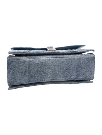 Balenciaga Denim Shoulder Bag