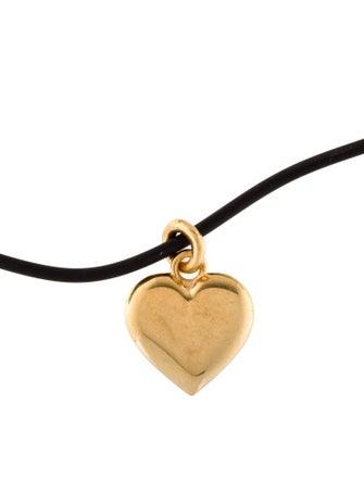 Balenciaga BB Icon Heart Pendant Necklace