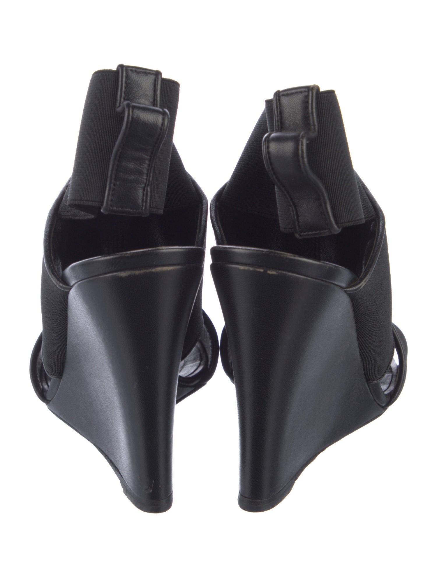 Balenciaga Cutout Accent Slingback Sandals