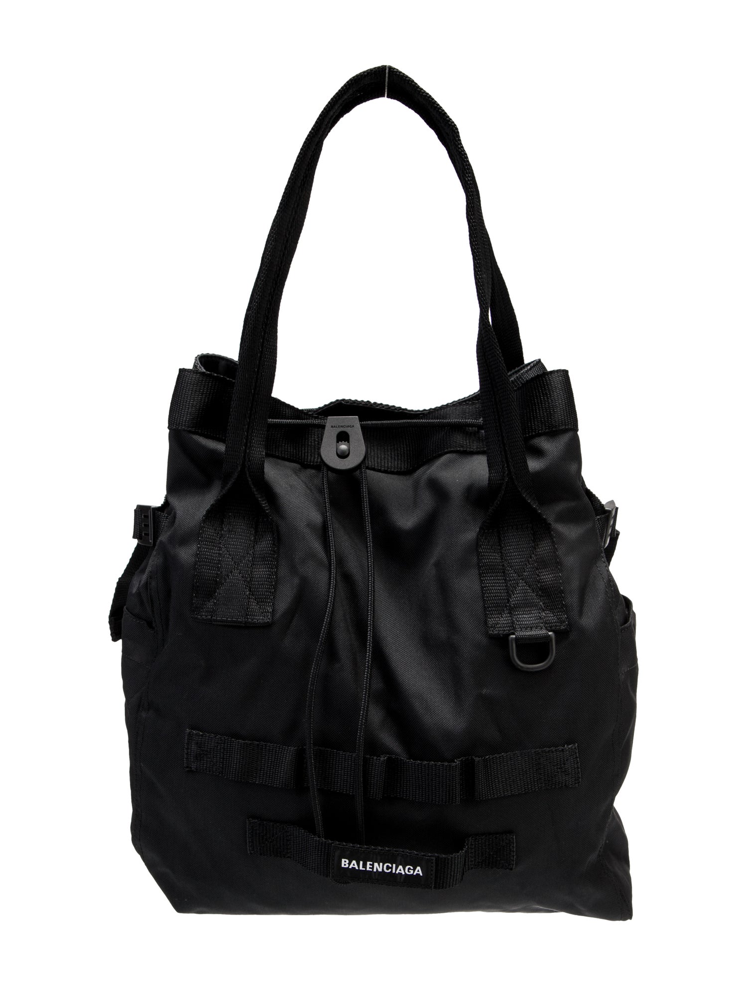 Balenciaga Nylon Bucket Bag