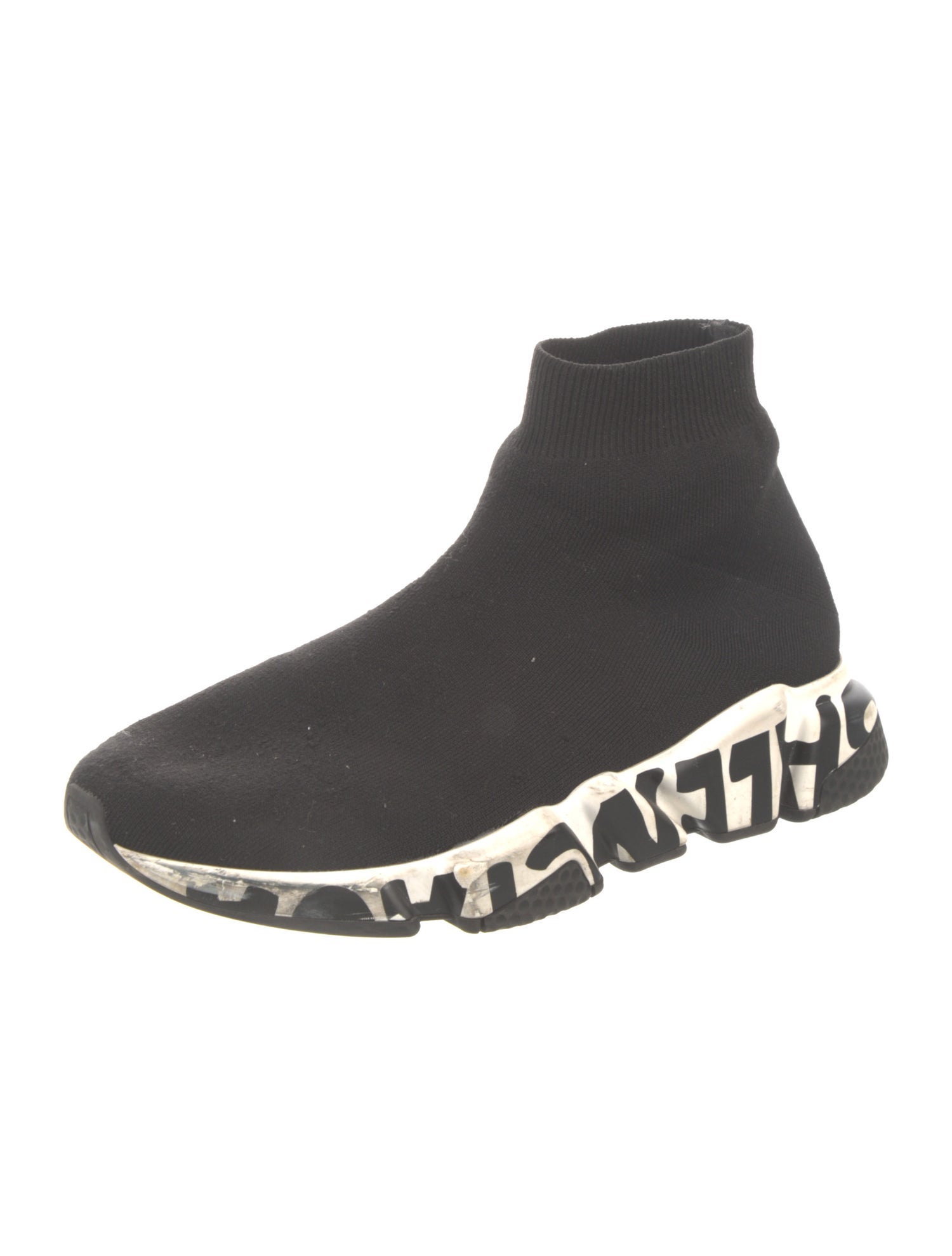 Balenciaga Speed Trainer Graffiti (W) Sock Sneakers