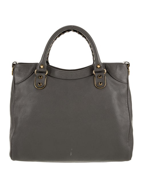 Balenciaga Leather Motocross City Giant