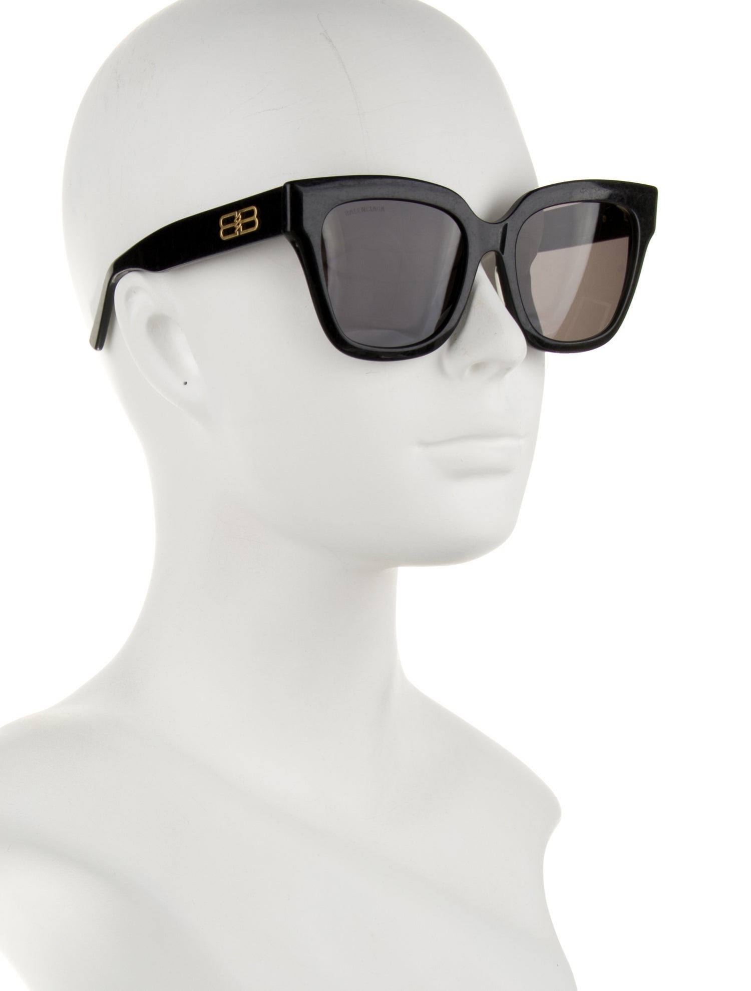 Balenciaga Wayfarer Tinted Sunglasses