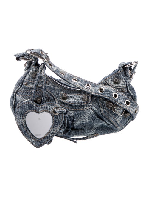 Balenciaga Denim Shoulder Bag XS 2022
