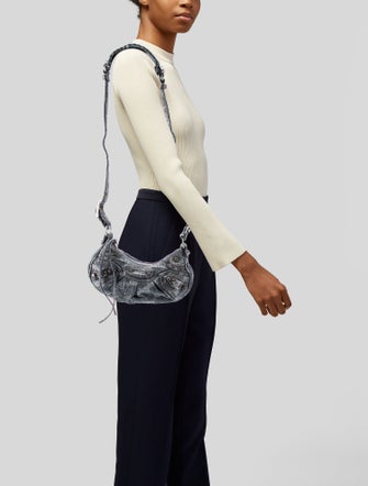 Balenciaga Denim Shoulder Bag XS 2022