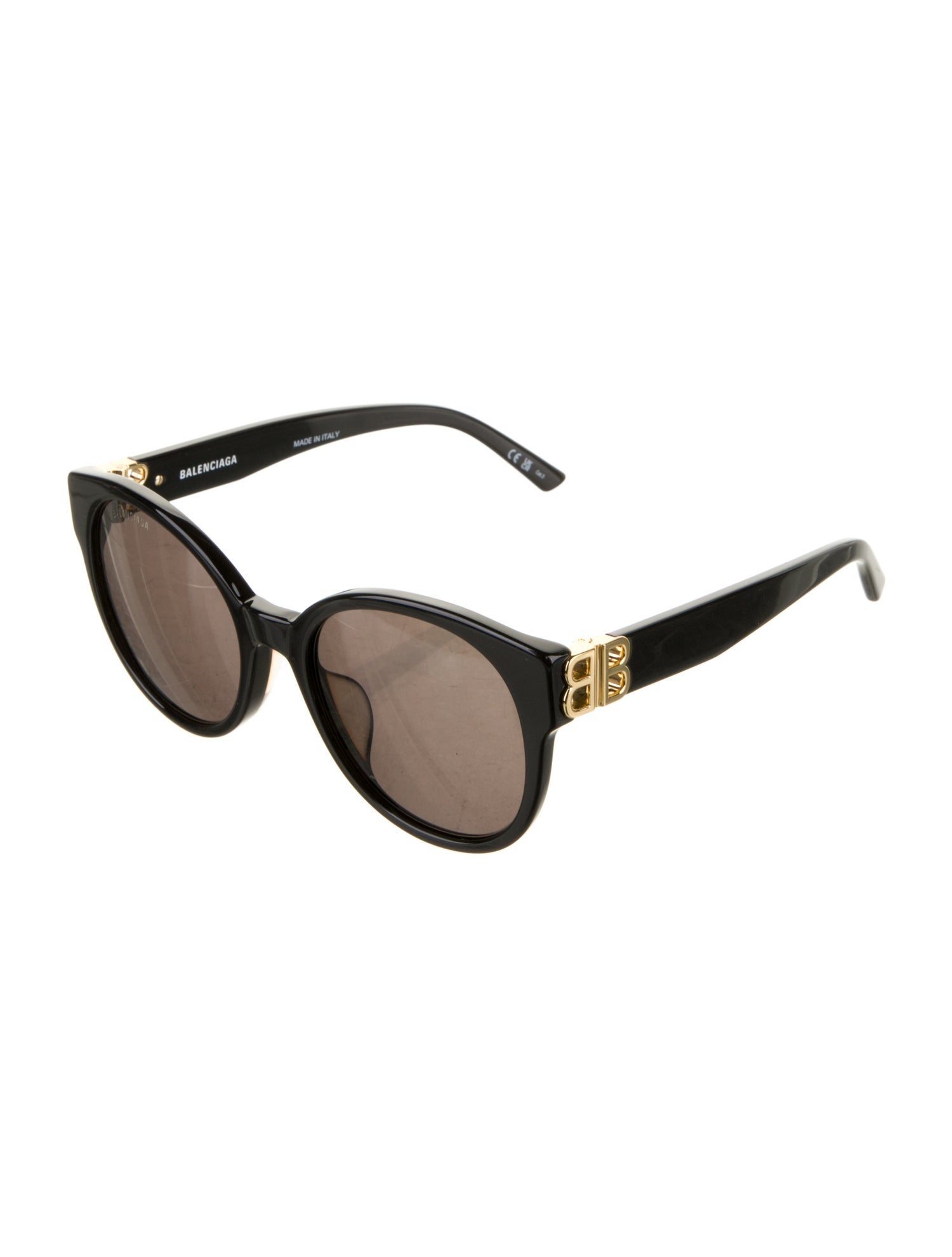 Balenciaga Round Tinted Sunglasses