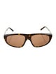 Balenciaga Square Tinted Sunglasses