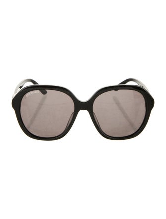 Balenciaga Oversize Tinted Sunglasses
