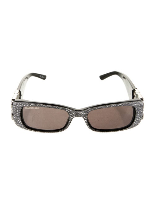 Balenciaga Square Tinted Sunglasses