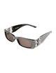 Balenciaga Square Tinted Sunglasses