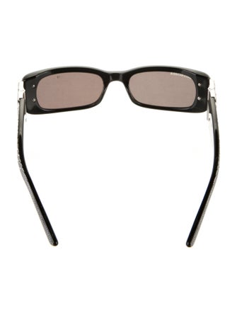 Balenciaga Square Tinted Sunglasses