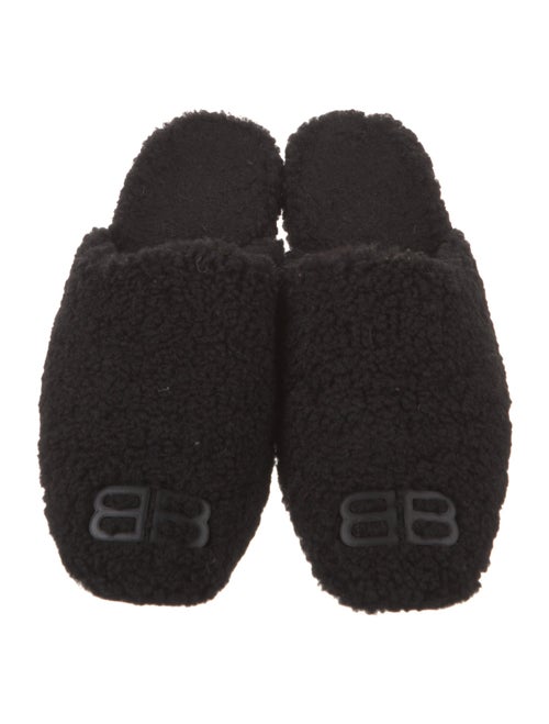 Balenciaga Shearling Mules