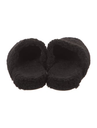 Balenciaga Shearling Mules