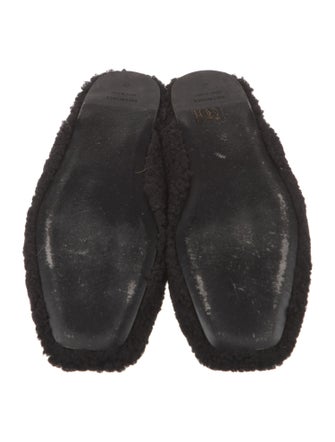 Balenciaga Shearling Mules