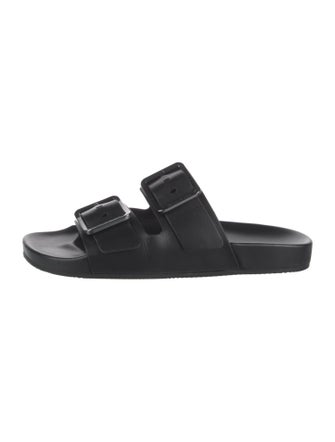 Balenciaga Leather Slides