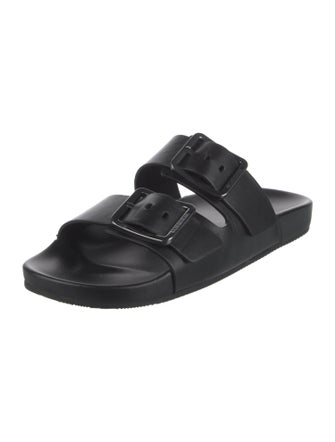 Balenciaga Leather Slides