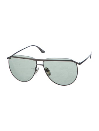 Balenciaga Aviator Tinted Sunglasses