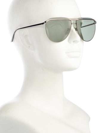 Balenciaga Aviator Tinted Sunglasses