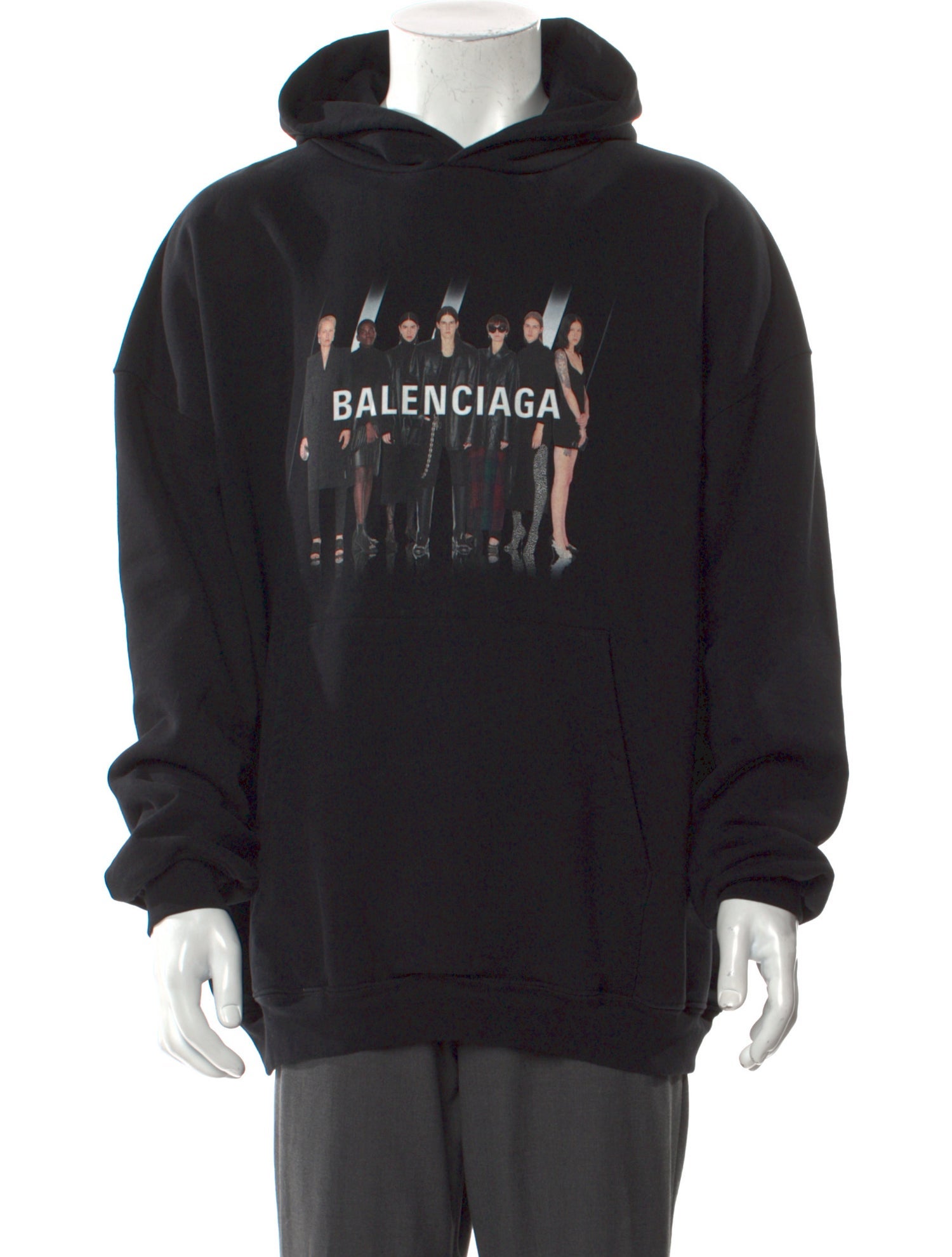 Balenciaga 2019 Top Model Oversize Hoodie