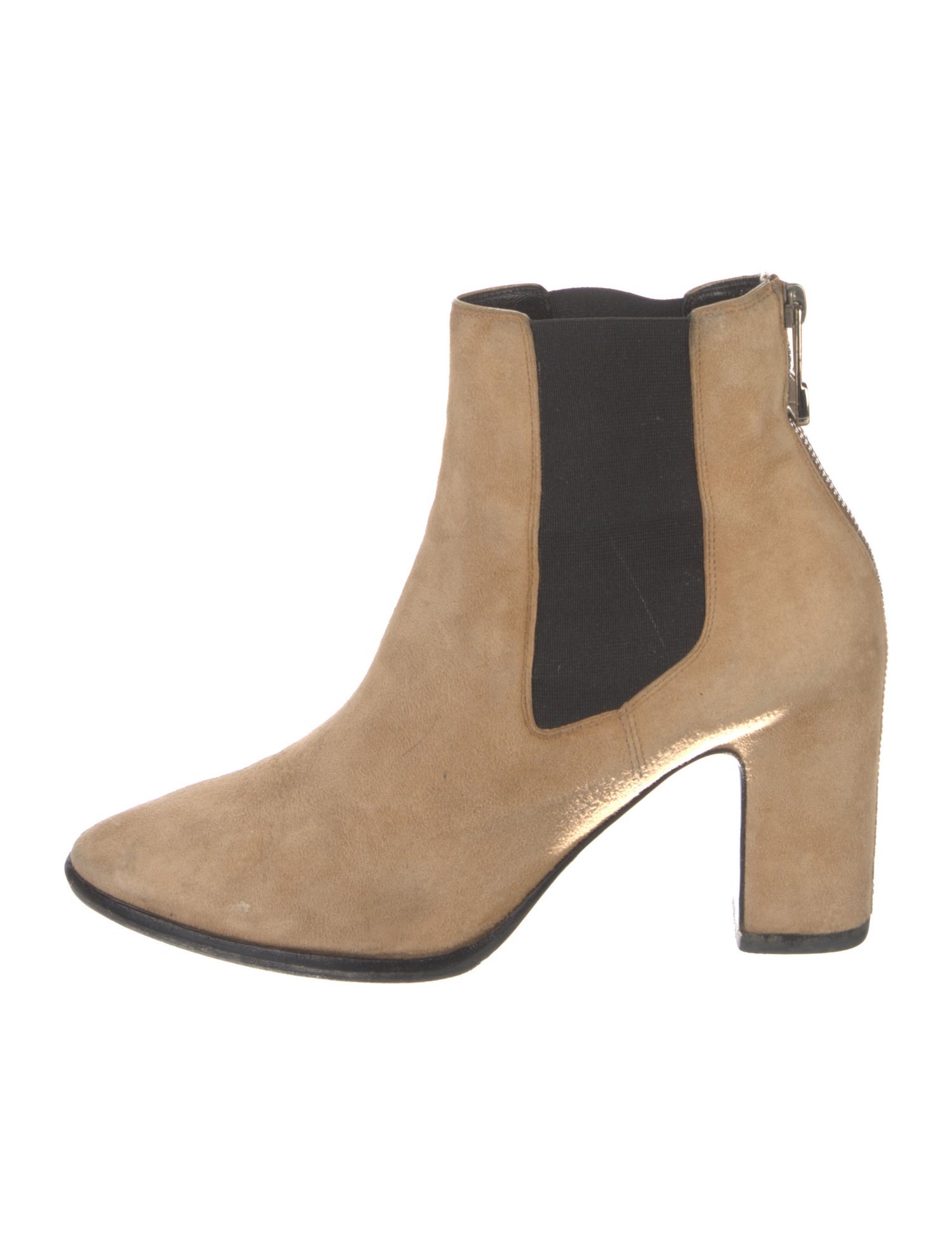 Balenciaga Suede Chelsea Boots