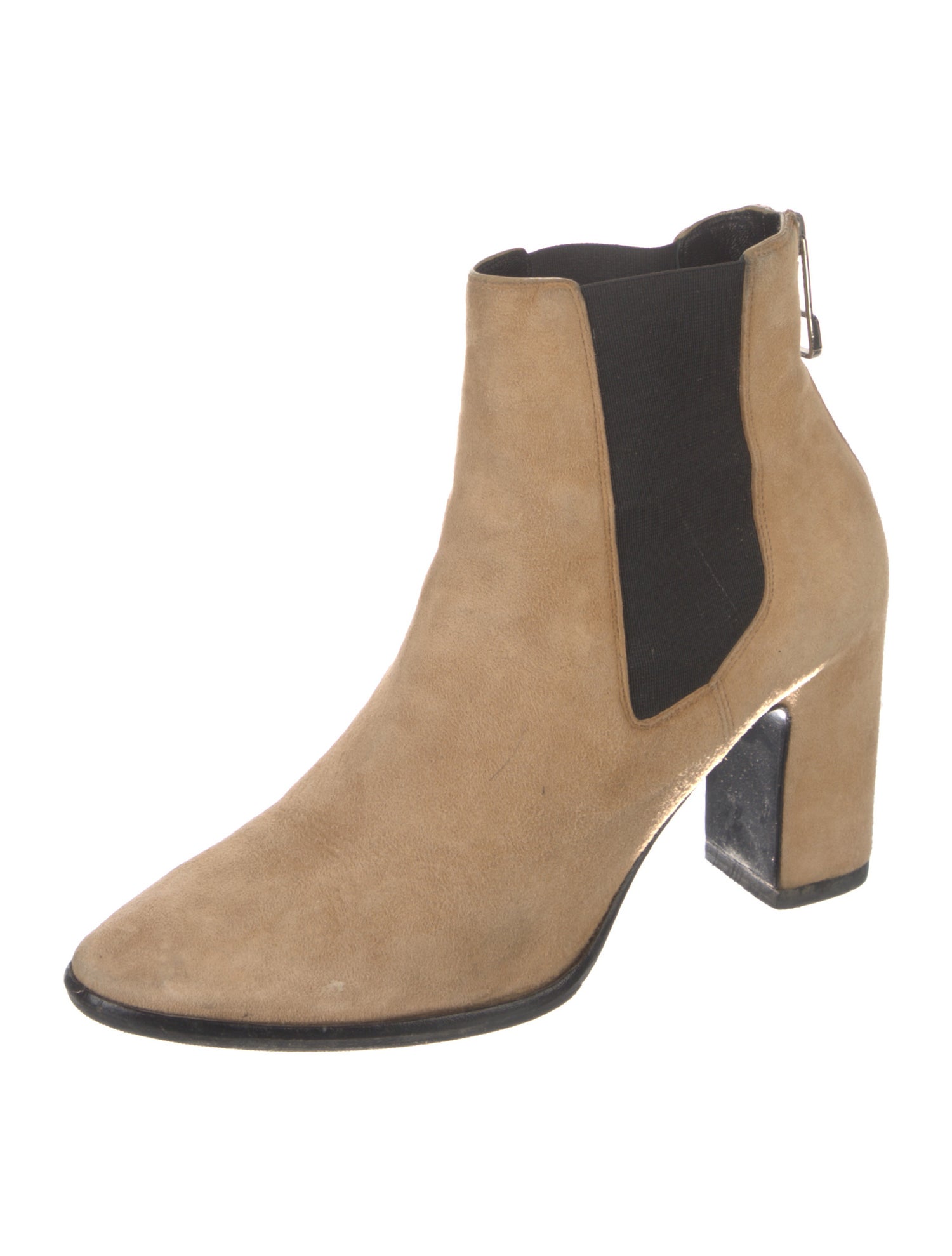 Balenciaga Suede Chelsea Boots