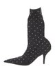 Balenciaga Nylon Crystal Embellishments Sock Boots