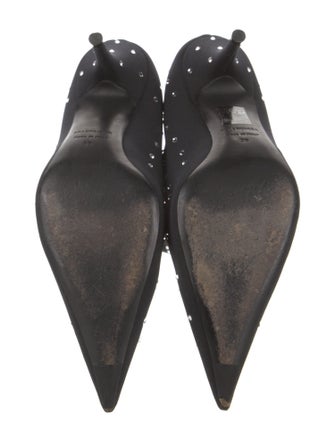 Balenciaga Nylon Crystal Embellishments Sock Boots