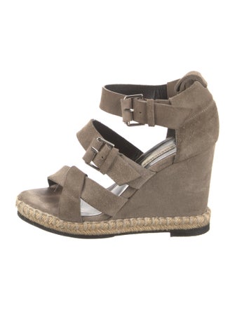 Balenciaga Suede Espadrilles