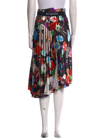 Balenciaga 2018 Midi Length Skirt