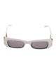 Balenciaga Square Tinted Sunglasses
