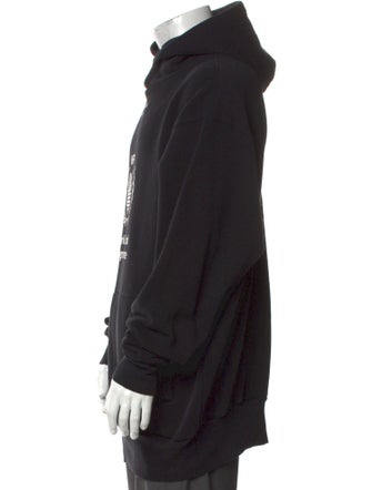 Balenciaga 2018 Graphic Print Hoodie