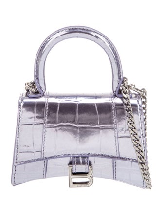 Balenciaga Leather Mini Hourglass