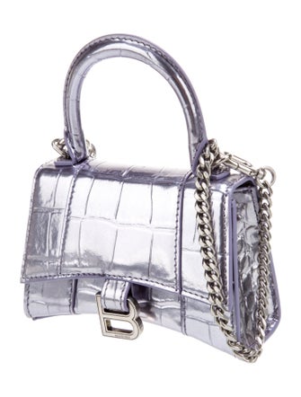 Balenciaga Leather Mini Hourglass