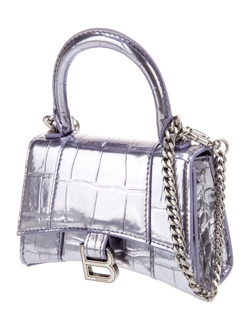 Balenciaga Leather Mini Hourglass