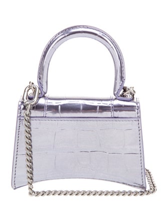 Balenciaga Leather Mini Hourglass