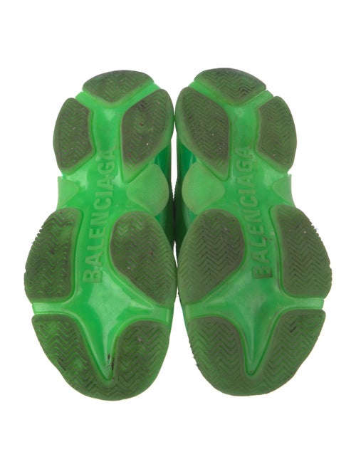 Balenciaga Triple S Clear Sole 'Fluo' Sneakers