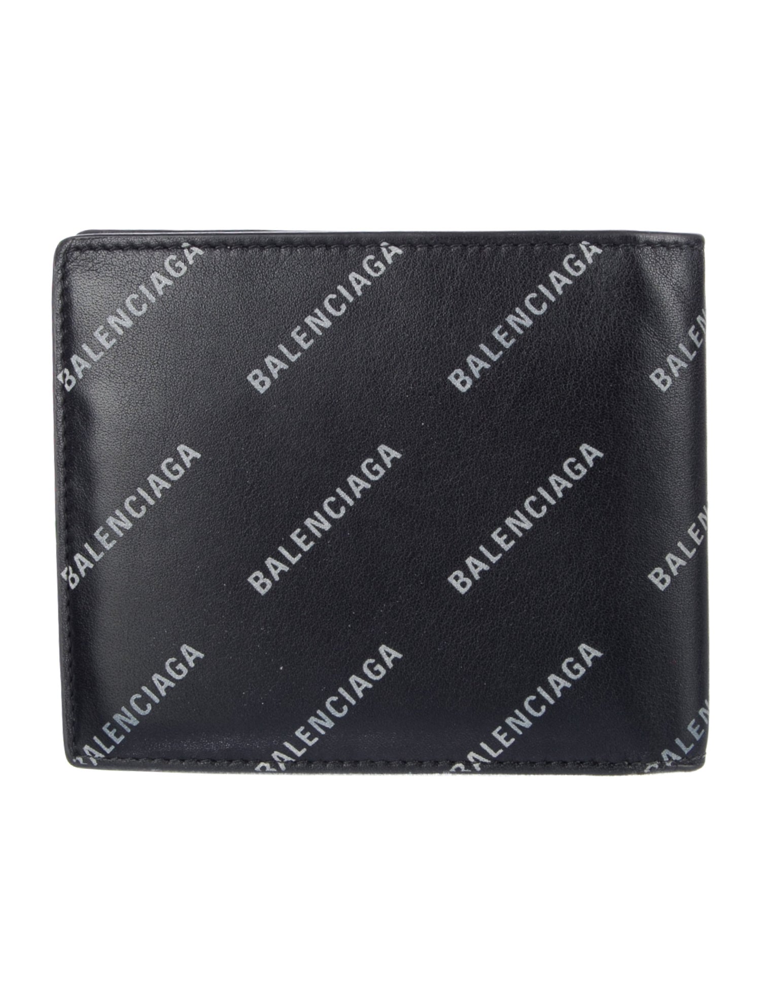 Balenciaga 2023 All Over Bifold Wallet