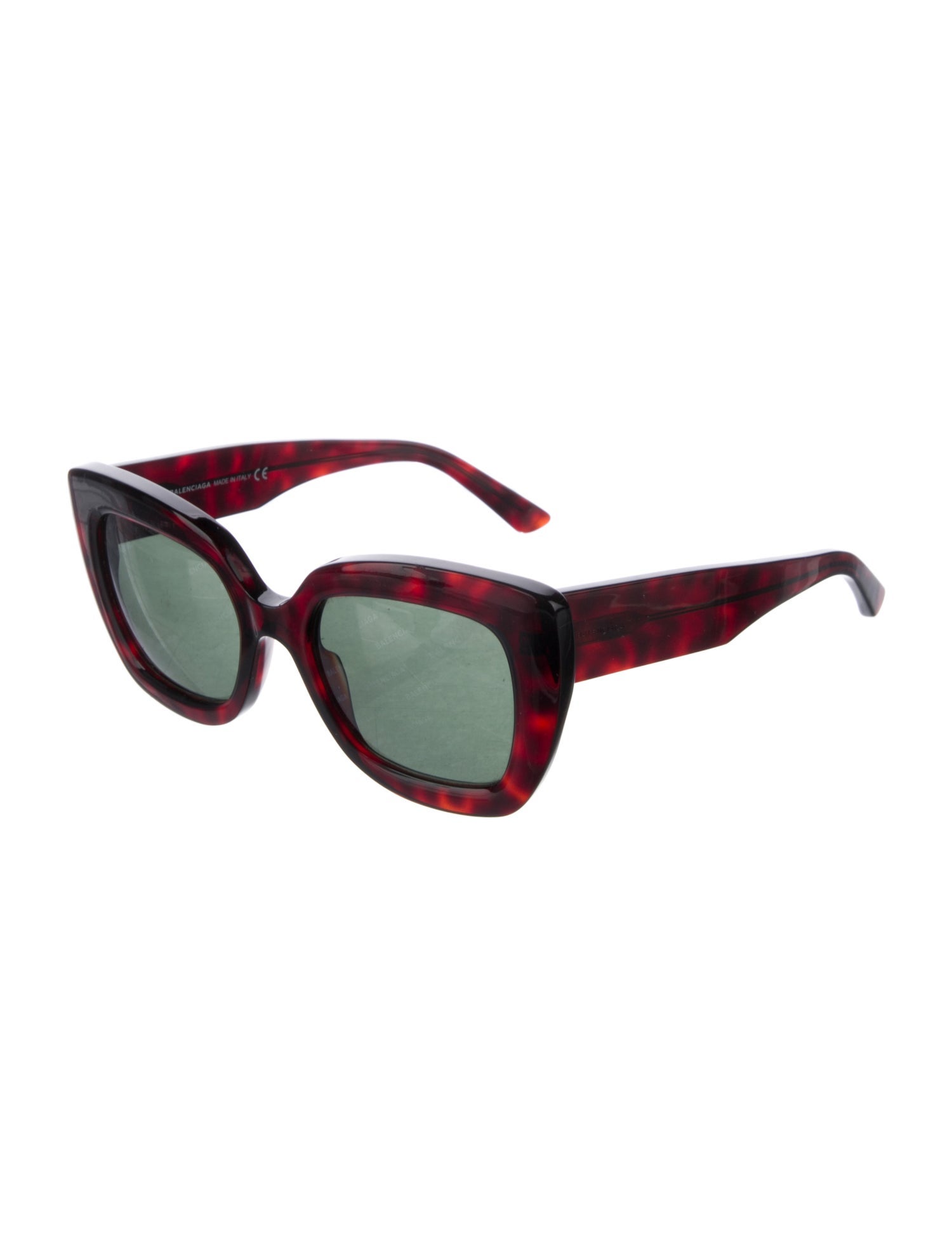 Balenciaga Square Tinted Sunglasses