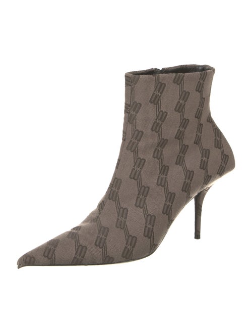 Balenciaga Canvas Printed Boots
