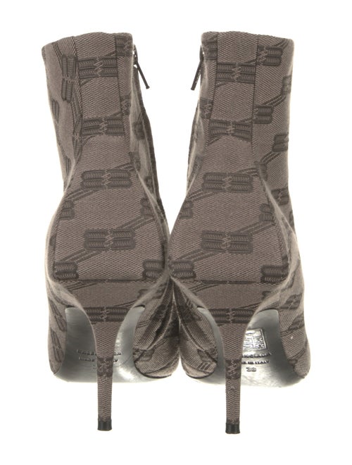 Balenciaga Canvas Printed Boots