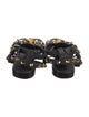 Balenciaga Leather Studded Accents Gladiator Sandals