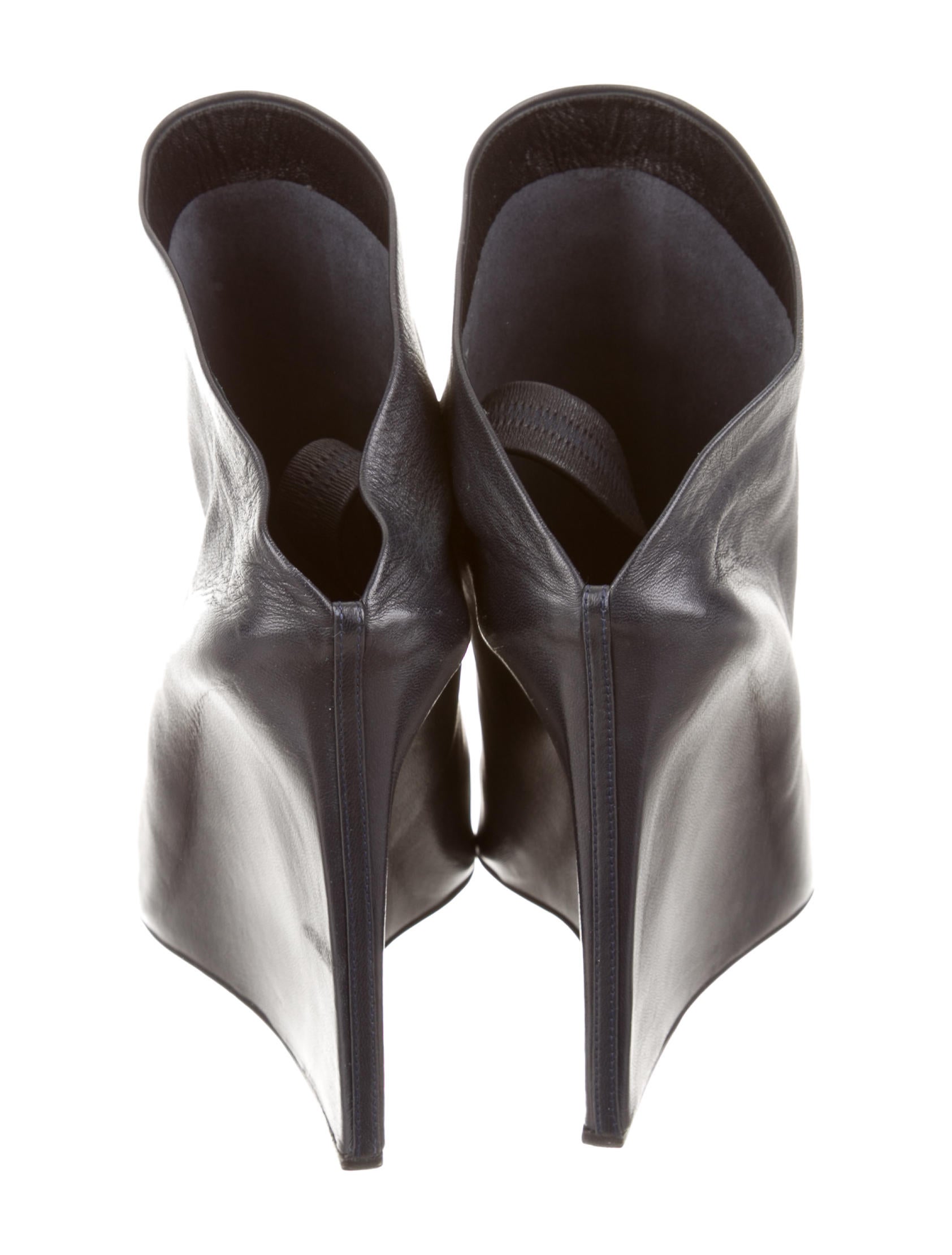 balenciaga wedge booties