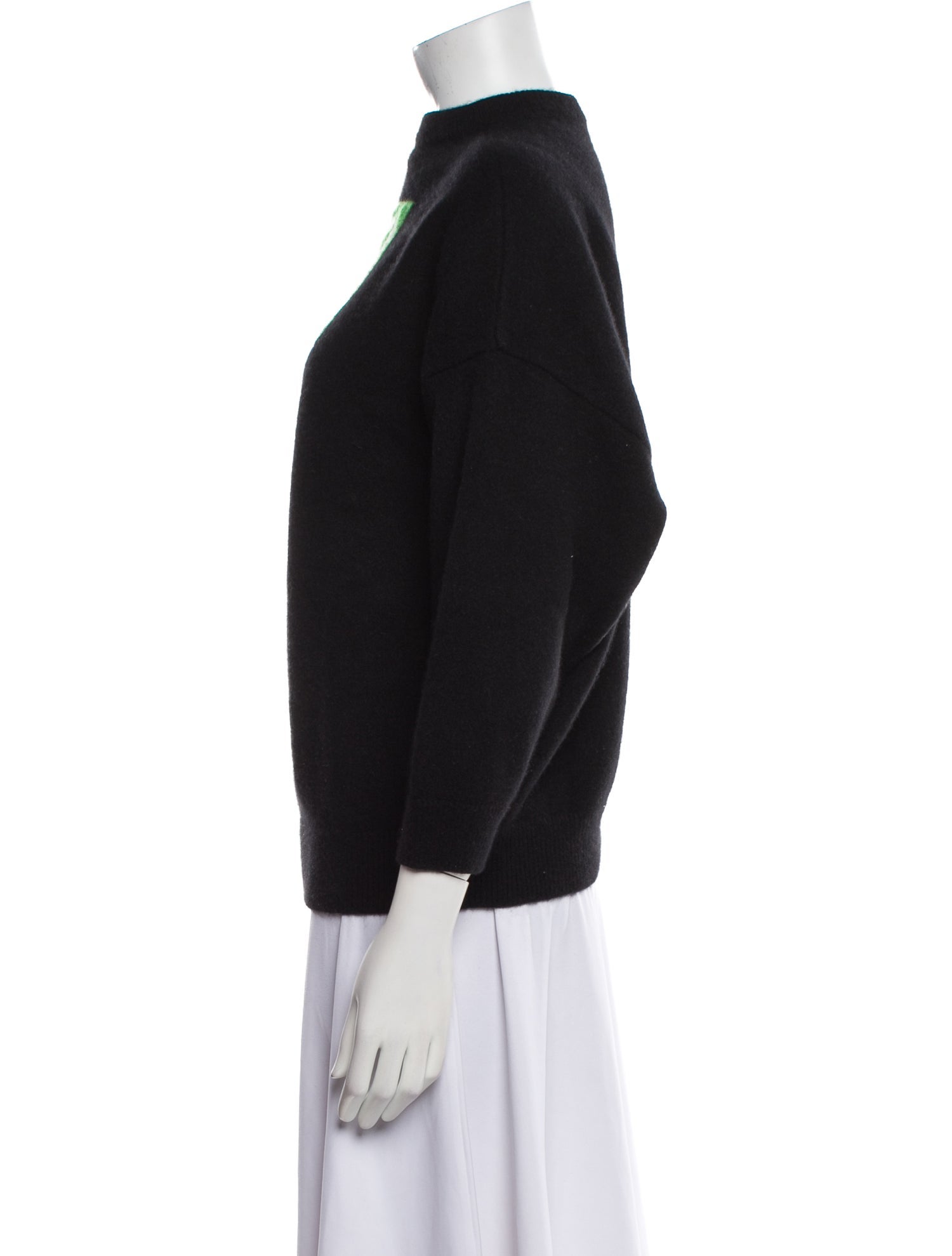 Balenciaga 'Bio Leaf' Cashmere Sweater