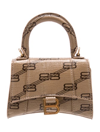 Balenciaga Monogram Top Handle Bag Mini 2022