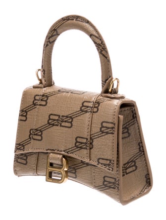 Balenciaga Monogram Top Handle Bag Mini 2022